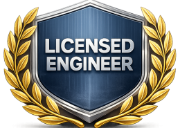 Professional association membership badge reading “Member of Safe Structures for America,” indicating affiliation with a national safety and structural standards organization.